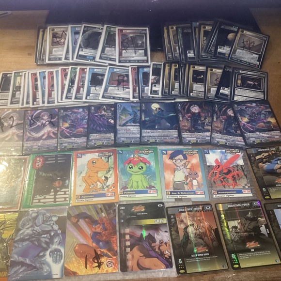 78 CCG and TCG cards lot with Star Trek Digimon street fighter and more - Picture 3 of 16